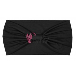 Bentita din bumbac pentru cosmetica BQL02 Neagra